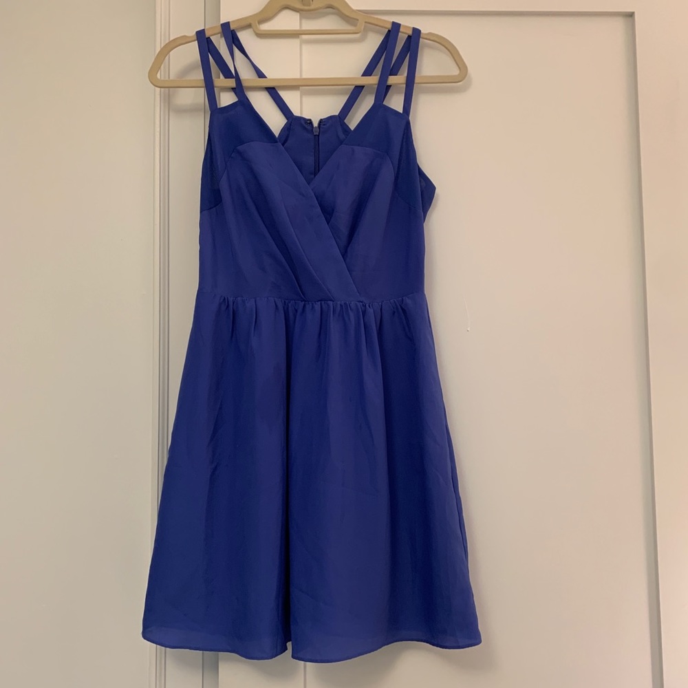 Blue BCBGeneration summer dress.